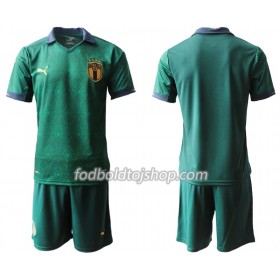 Italien Børn 3. Fodboldsæt Euro 2020 S/S (+ Korte bukser)